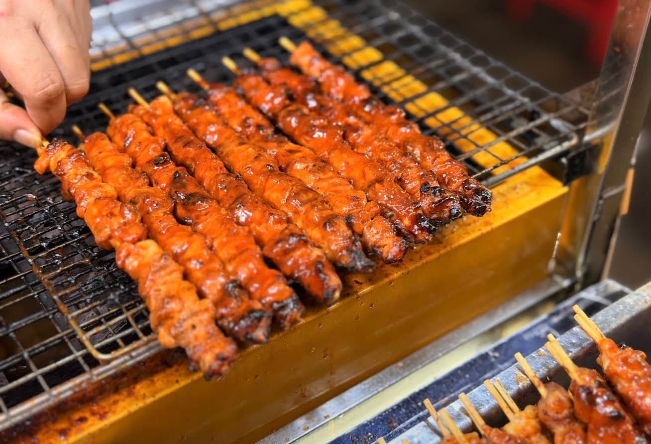 胡志明市胡氏 kỷ 美食街圖片|資料圖片