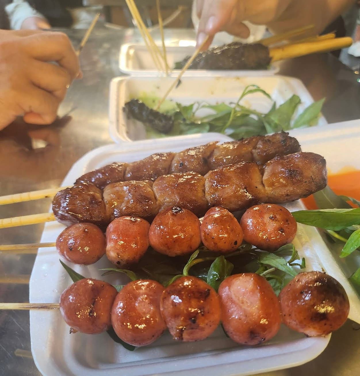 胡志明市胡氏 kỷ 美食街圖片|資料圖片