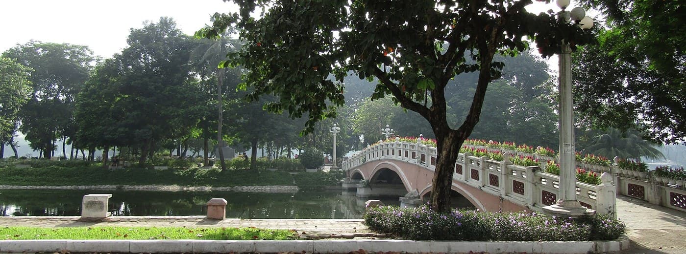 統一公園湖畔;往年資料照(2023)